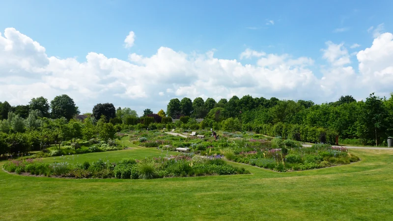 Piet Oudolf’s Vlinderhof planting in Máximapark.